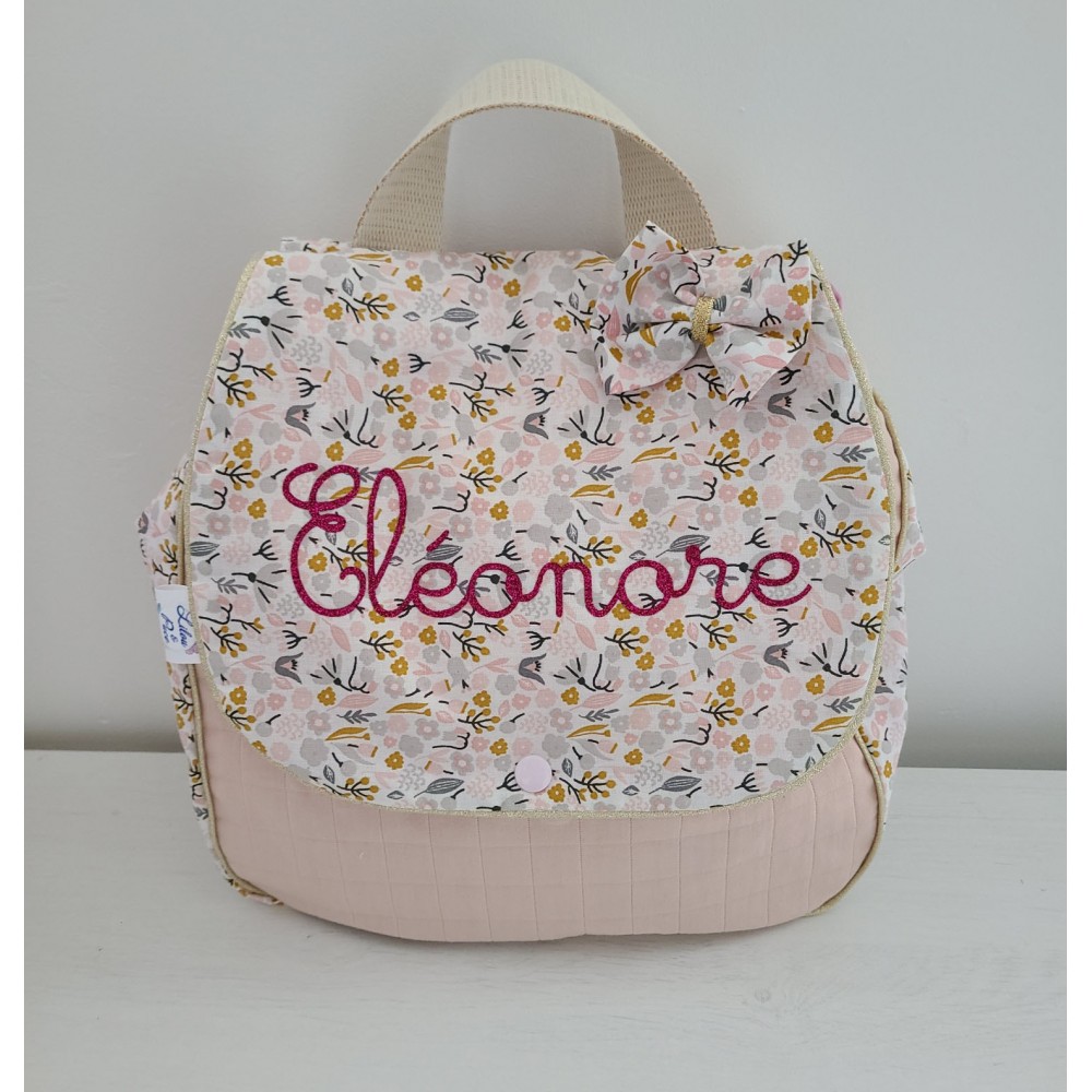 Sac ecole personnalisable sale